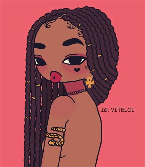 Pin By Alyssa Campbell On Animeart In 2020 Black Girl Art Black