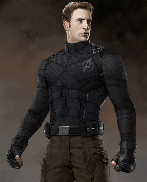Captain America Civil War Suit Concept Art Canvas Insight