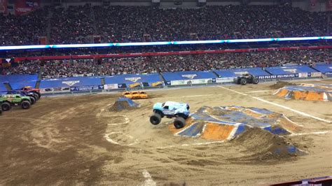 Monster Jam Carrier Dome Freestyle Full Show 2017 Part 1 Youtube