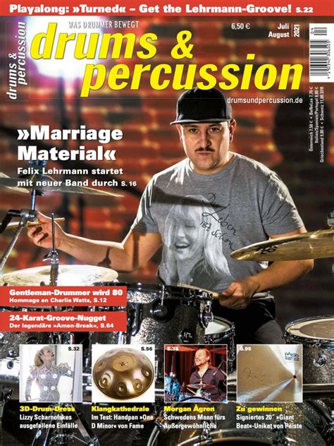 Felix M Lehrmann Drummerworld