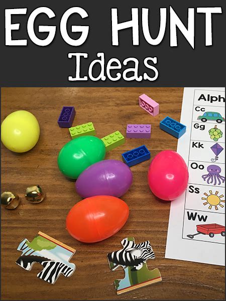 Have a group of children coming on your egg hunt? Egg Hunt Ideas for Preschoolers: Learn Skills While ...