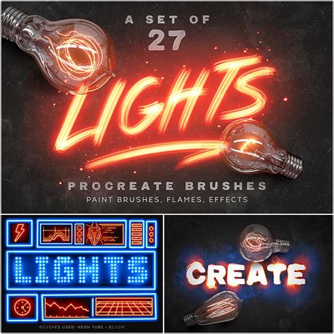 Check spelling or type a new query. Lights Procreate Brushes | Free download