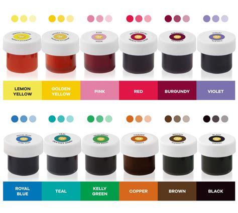 Wilton Icing Colors 12 Piece Gel Food Coloring Set Buy Online In