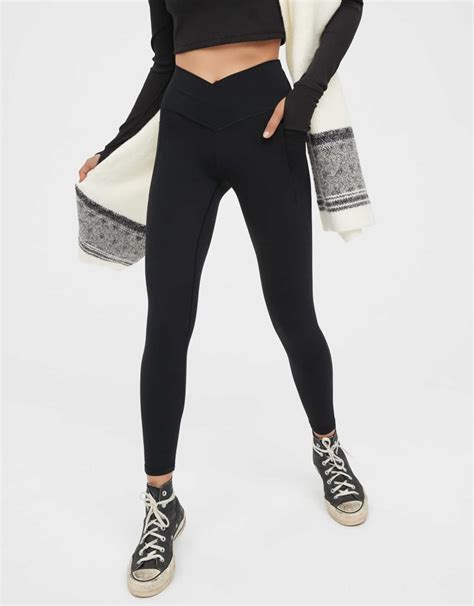 Best Crossover Leggings Offline By Aerie Real Me Xtra Crossover High