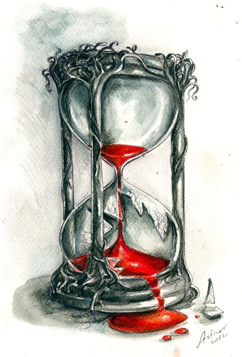 Broken Hourglass Drawing Hourglass Tattoo Hourglass Drawing Drawings