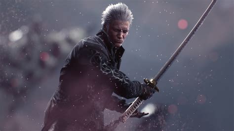 The weapon of virgil from the game devil may cry is the katana yamato. Vergil, Yamato, Katana, Devil May Cry 5, 4K, #135 Wallpaper
