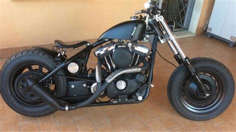 Part 2 so we are doing some research on rigid frames for the custom harley davidson sporty i am building from scratch. Italian Harley Davidson Sportster 883 Rigid Frame belt ...