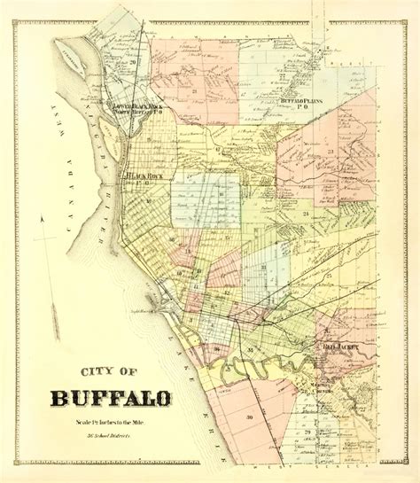 In case it isn't clear, we don't own any old maps. Old City Map - Buffalo New York Landowner - 1866 in 2020 ...