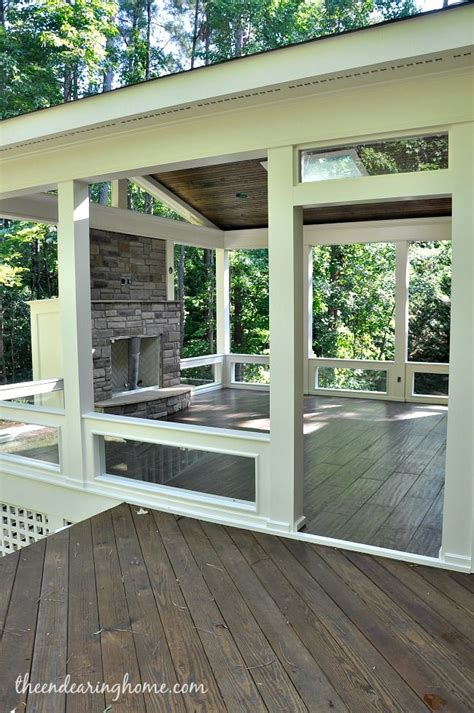 Turning Our Back Porch Dreaming Into A Reality Part 3 In House With Porch Outdoor Rooms