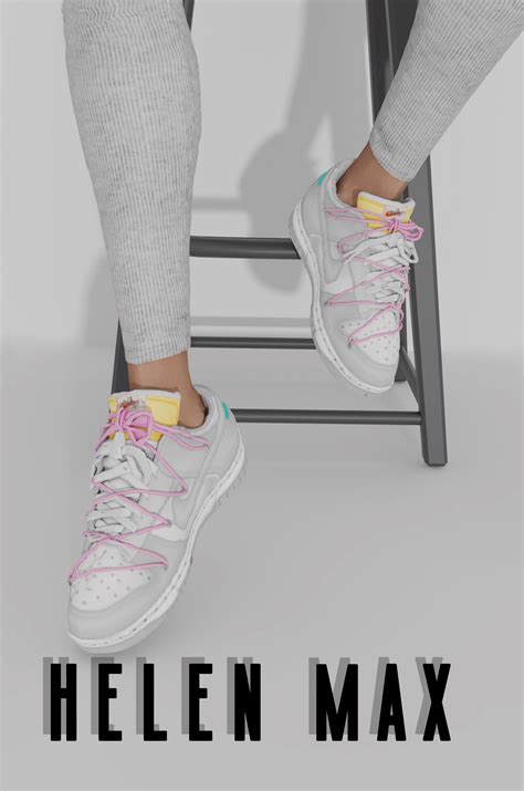Helen Max Nike Yellow Pink Best Sims Mods