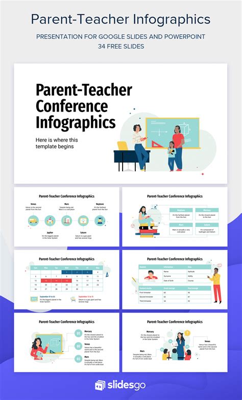 Parent Teacher Conference Infographics Parent Teacher Conferences