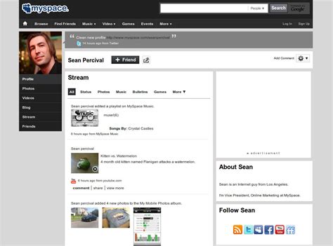 Myspace Debuts Slick New Profile Pages