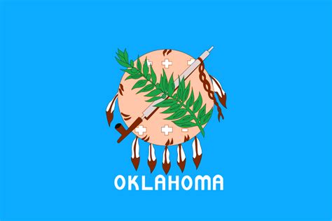 Buy Oklahoma State Flag Online Printed And Sewn Flags 13 Sizes