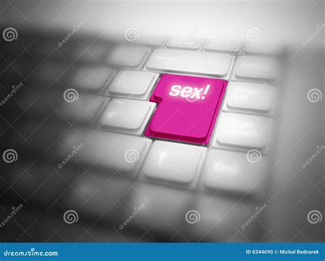 Sex Button Highlighted On Keyboard Stock Illustration Illustration Of Concept Computer 8344690