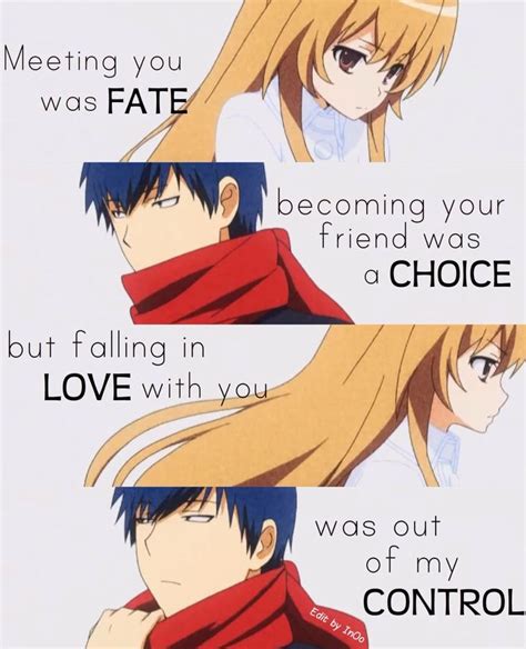 Pin By Queen♛ Manga On Quotes Anime Quotes Toradora Anime Love Quotes