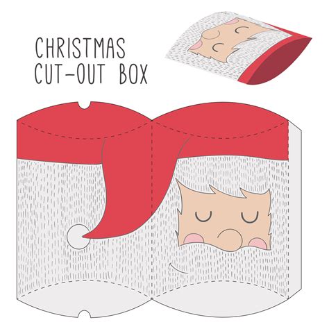 One of leading categories in box templates free printable is wallpapers. 6 Best Christmas Santa Printable Paper Box Templates ...