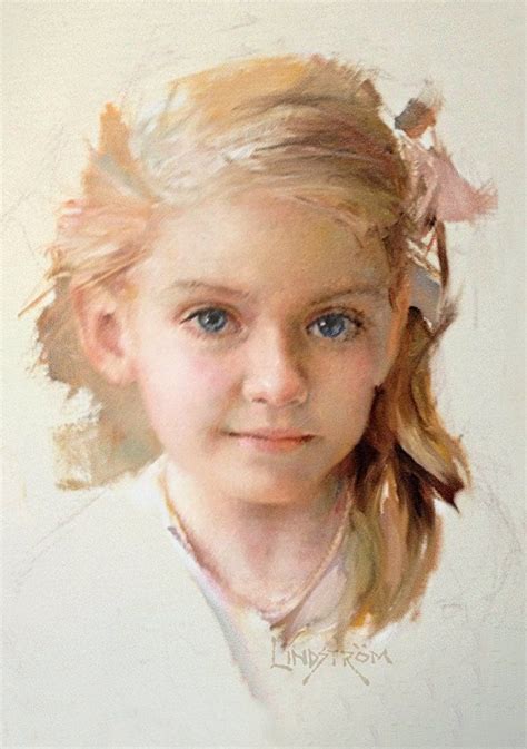 Bart Lindstrom Artworks Gallery Watercolor Portrait Painting Oil