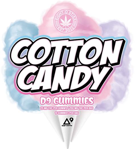 Sweet Gummies: Cotton Candy - EIGHT-0 STIXX