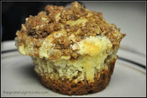 Banana Crumb Muffins Streusel Topped The Grateful Girl Cooks