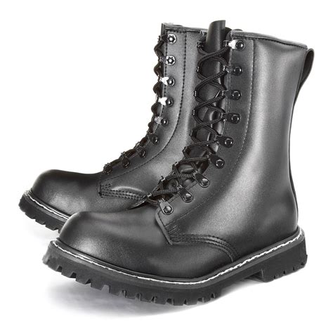 Undercover boots & springerstiefel has 315 members. Mil-Tec Springerstiefel Leder schwarz mit Stahlkappe ...