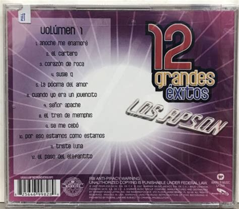 Los Apson 12 Grandes Exitos Vol 1 EBay