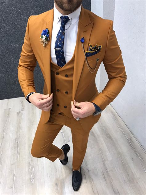 Alibaba.com features a lot of different mens slim fit suits options that can save you money on the purchase. Buy Mustard Slim Fit Suit by GentWith.com with Free Shipping