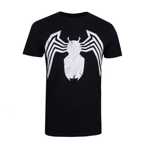 Marvel Venom Emblem Black T Shirt The Rainy Days