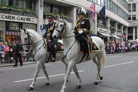 Assistant Commissioner Of City Of London Police In Ceremonial Full