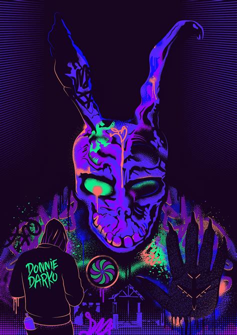 Donnie Darko Alternative Movie Poster Blacklight On Behance Movie