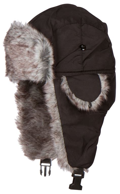 Sakkas Unisex Weatherproof Nylon Faux Fur Lined Winter Earflap Bomber
