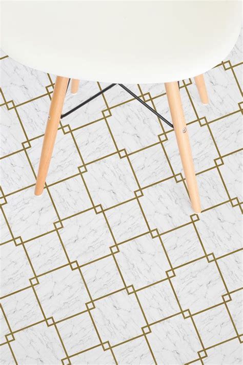 Bring any design concept to life as flooring. Diamond Tile Marble Vinyl Flooring | White vinyl flooring ...