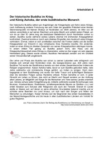 Leben und lehre des gotama ». Buddha