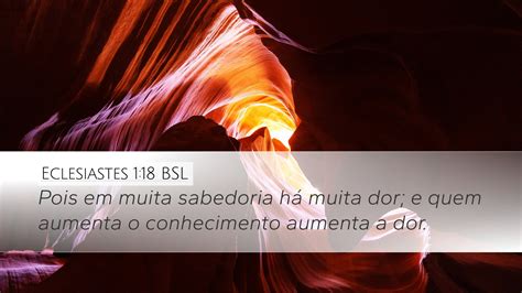 Eclesiastes 1 18 Explicação