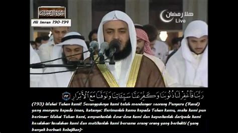 Informasi :surah ali 'imran (arab: Surah Ali Imran Ayat 190 194, text Arab dengan terjemahan ...
