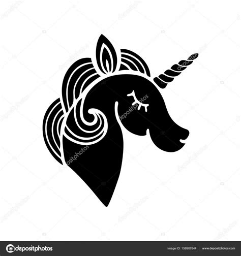 Cute Unicorn Silhouette Svg 148 File Include Svg Png Eps Dxf