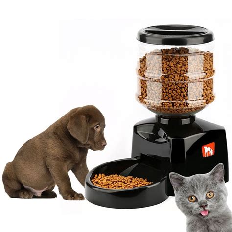 Are automatic feeders a good idea? New 5.5 Liter Automatic Dog Feeder Meal Large Automatic ...