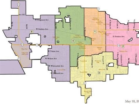 Visalia Sets New Voting Districts