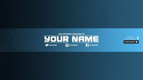Free Youtube Banner Template 33 Download Now For Free Psd Youtube