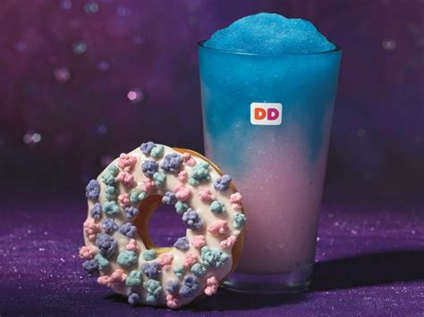 Celebrating the upcoming strawberry moon, the final supermoon of the year, the donut relishes in the whimsical name by taking its name literally. Dunkin' Donuts Goes Galactic with New Cosmic COOLATTA Flavors and Comet Candy Donut ...