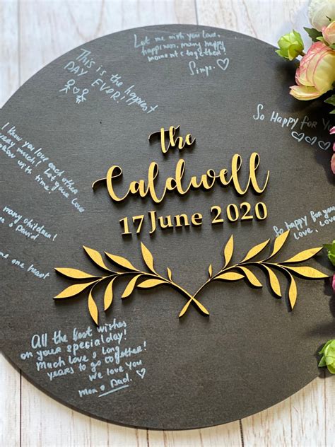 This is a fun guest book. Wedding guest book alternative, Last name wedding sign ...