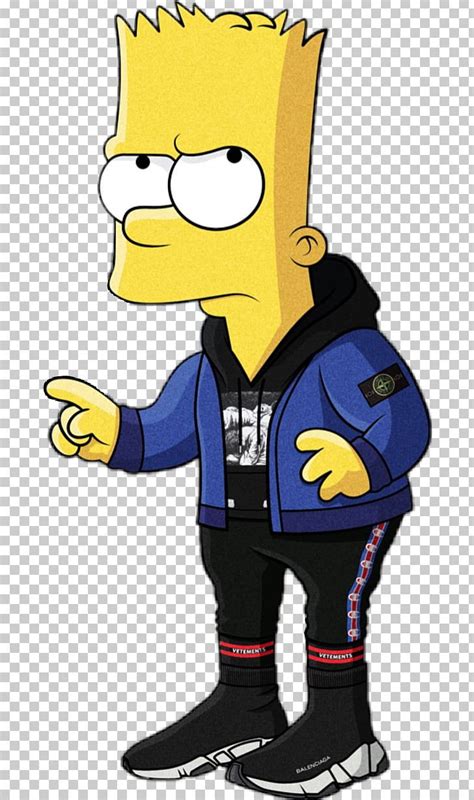 Bart , lisa , and maggie. Bart Simpson Hypebeast Gucci Supreme PNG, Clipart, Adidas ...