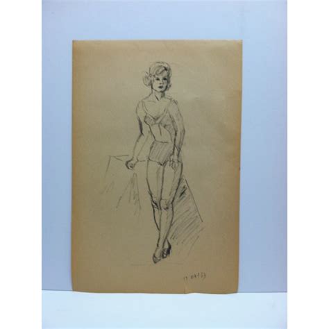 1963 Vintage Lingerie Tom Sturges Jr Drawing Chairish