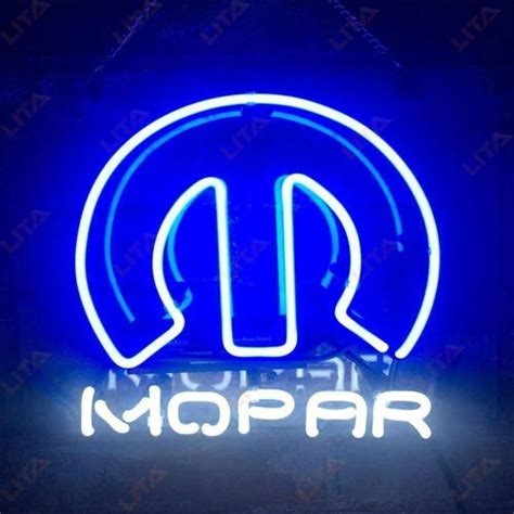 Mopar Neon Sign To Enhance Your Garage Atmosphere Lita Sign