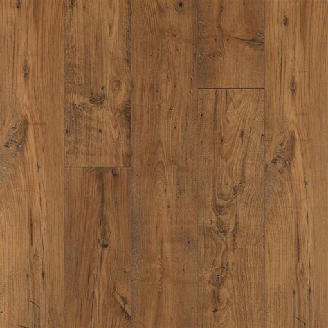 Pergo Max Premier Amber Chestnut Embossed Laminate Flooring Sample In