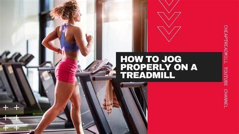 Beginner Treadmill Workout How To Jog Properly On A Treadmill Youtube