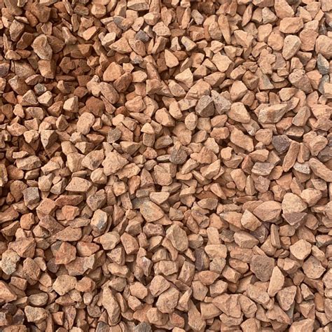 Bulk Bag 14mm Forrest Of Dean Red Chippings Mms Sands Gravels And