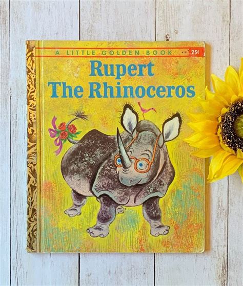 Before that, children read books intended for adults, such as aesop's fables, gulliver's travels, and the adventures of robinson crusoe. Vintage 1960 Rupert the Rhinoceros First Edition Golden ...