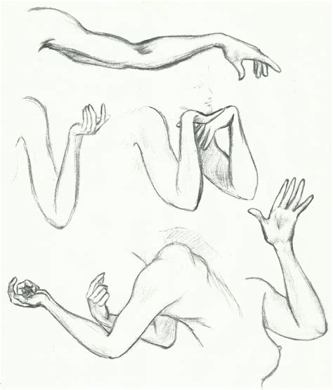 Female Muscular Arm Drawings Daily Sketch Arm Hand Study By Pixel