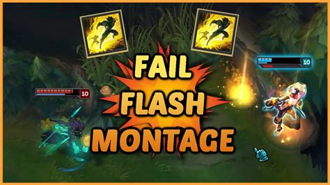 Fail Flash Compilation Na Flashes League Of Legends Youtube