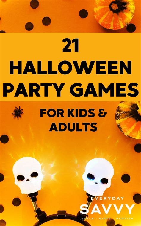 Homemade Adult Halloween Party Games